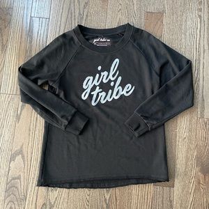 Girl Tribe Co Black Sweatshirt Size M